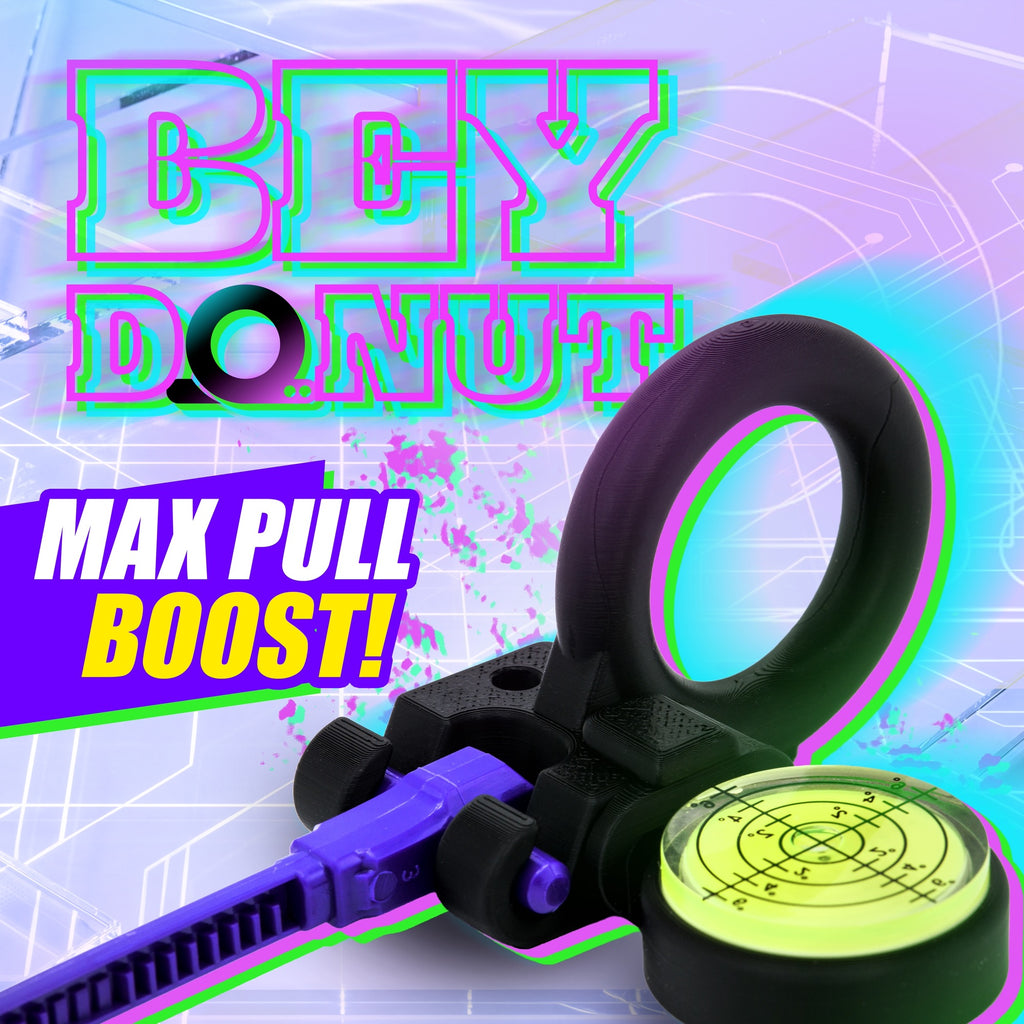 BEYDONUT™ VT-01 Pull Ring Grip for Beyblade X T-Handle (BBX Vertical Grip)