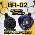 BEYDONUT™ BR-02 Spinning Keychain Display for Beyblade X