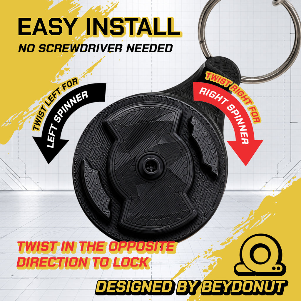 BEYDONUT™ BR-02 Spinning Keychain Display for Beyblade X