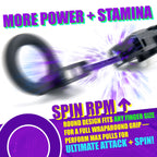 BEYDONUT™ VT-01 Pull Ring Grip for Beyblade X T-Handle (BBX Vertical Grip)