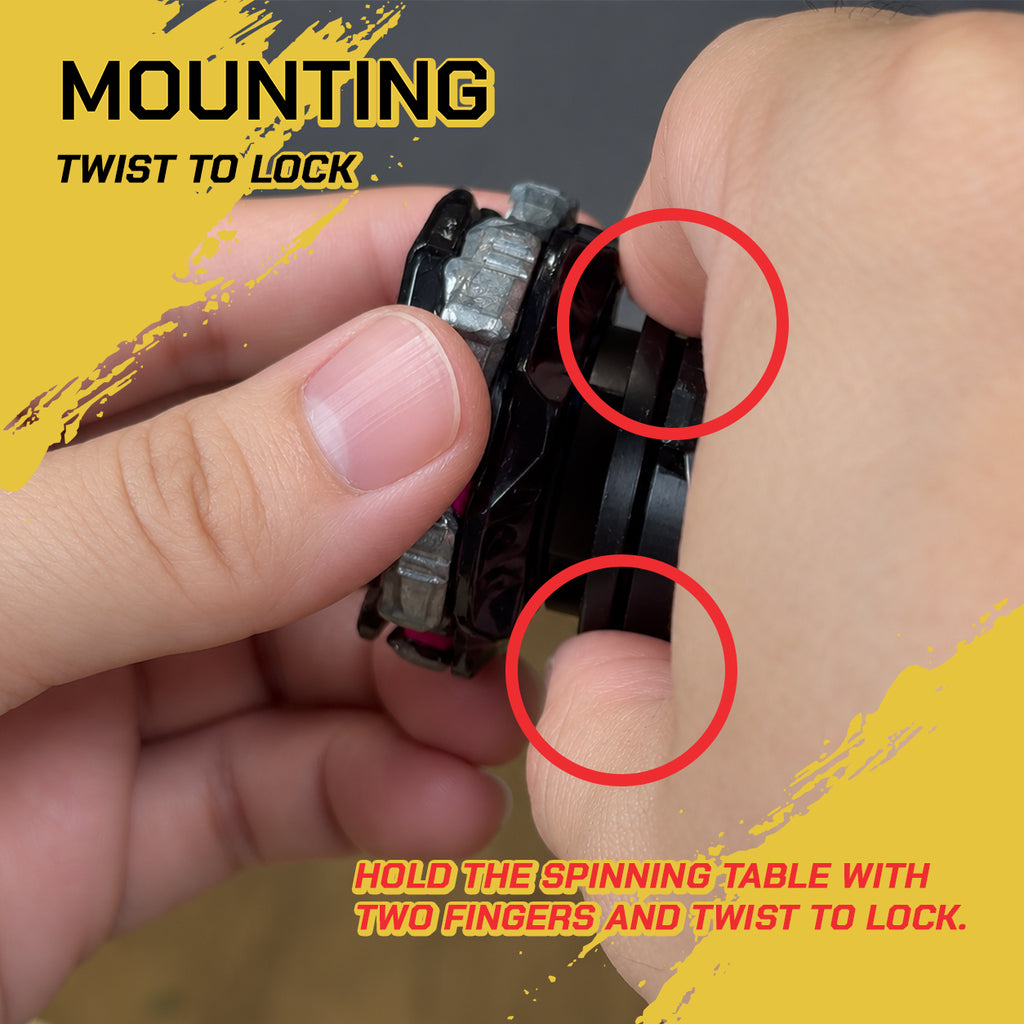 BEYDONUT™ BR-02 Spinning Keychain Display for Beyblade X