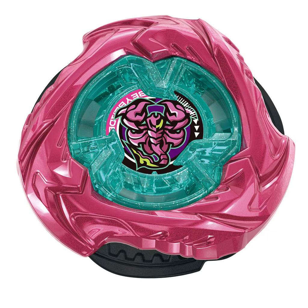 [IMPORTED] Takara Tomy Beyblade X UX-00 Scorpio Spear 0-70Z Metal Coat Magenta [NO BEYCODE]
