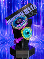 BEYDONUT™ DS-01 BURST FINISH! Beystand — Display Stand for Beyblade X