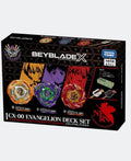 [IMPORTED] BEYBLADE X TAKARA TOMY CX-00 EVANGELION DECK SET EVA [NO BEYCODE]